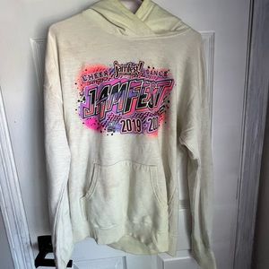 2019 jam fest neon yellow/green hoodie
